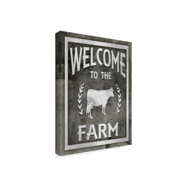 Lightboxjournal 'Welcome To The Farm' Canvas Art,14x19